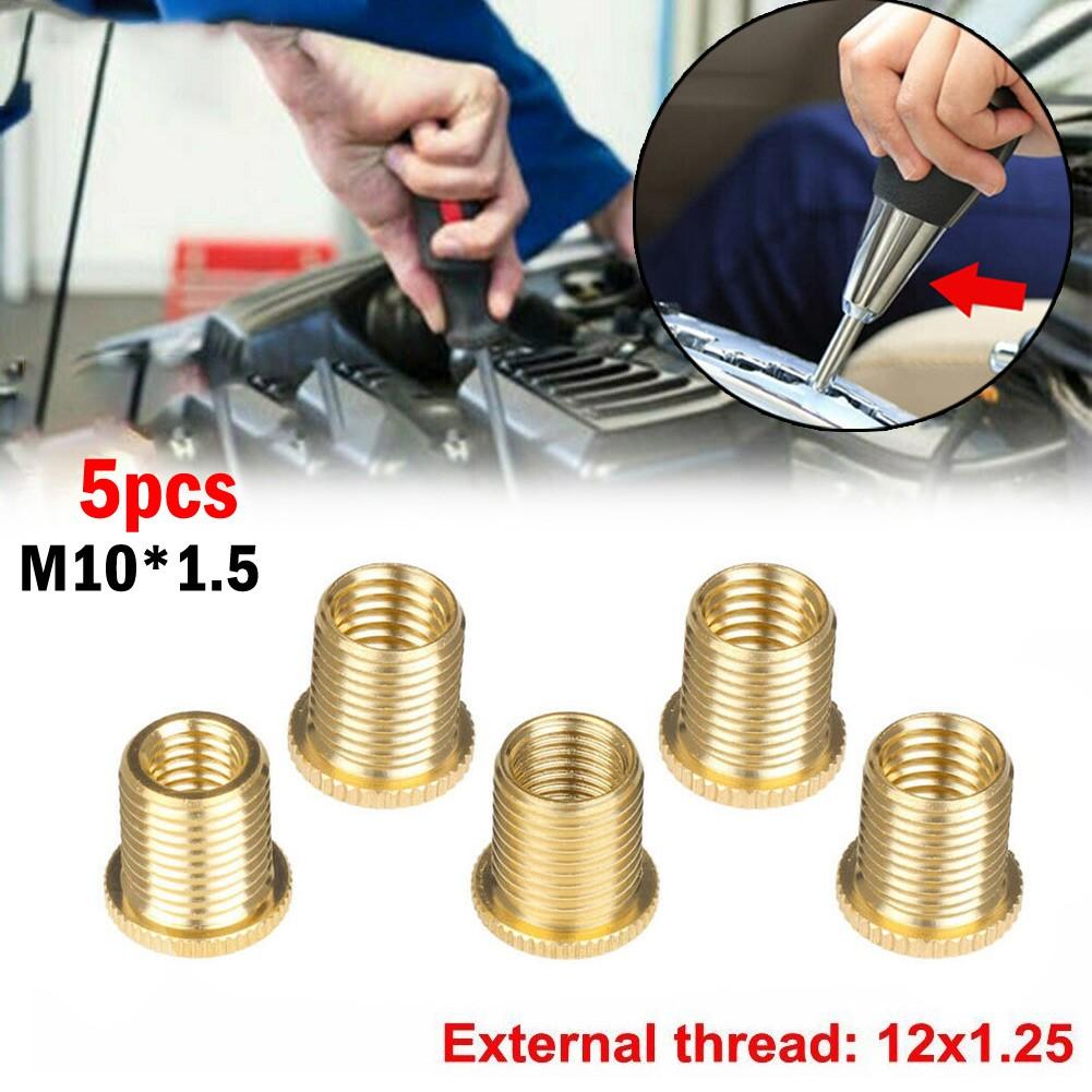 M10x1 5/M10x1 25/M8x1 25 5 шт. Комплект гаек-вставок с резьбовыми адаптерами для ручки переключения передач