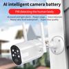 Беспроводная IP-камера 5 ГГц и 2,4 ГГц 1080P 200 Вт, видеокамера ночного видения, ночник, PIR, обнаружение человеческого тела