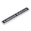 3D Chrome Metal Sticker Car Accessories Sticker Limited Edition Badge Car Decal