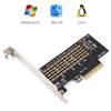 Новый M Key M.2 NVMe SSD к PCI-e 3.0 x4 Адаптер-конвертер Карта NVMe к PCIe Адаптер