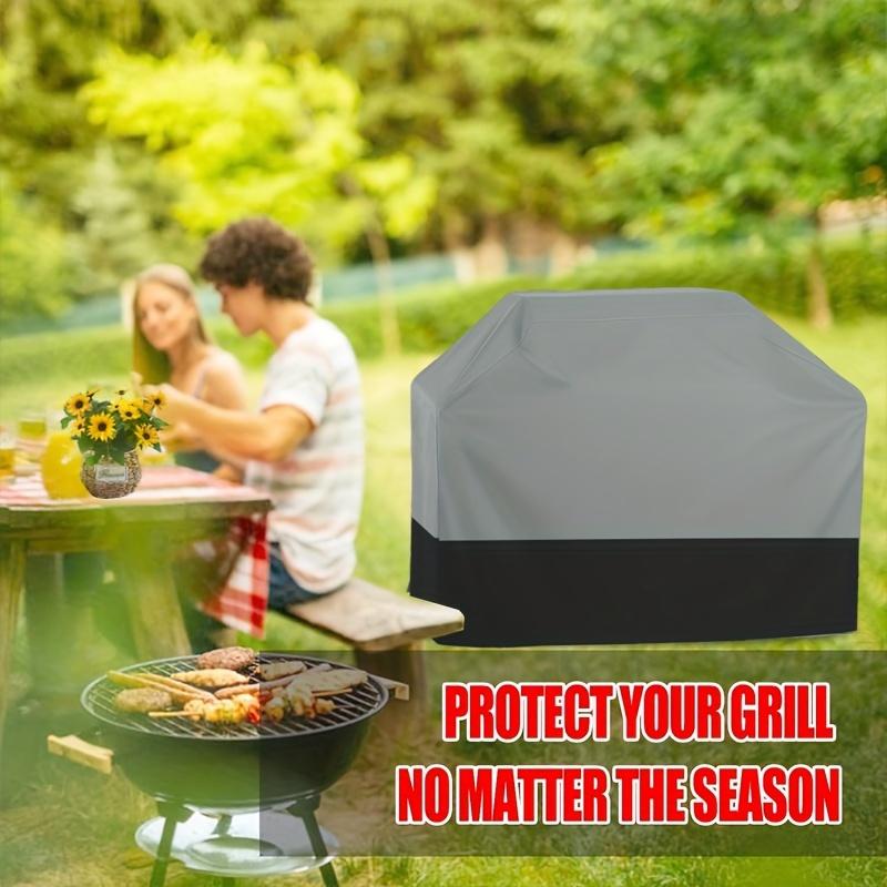 Чехол для гриля BBQ BBQ, пыле- и водонепроницаемый чехол для угольного гриля, чехол для уличного барбекю с защитой от дождя