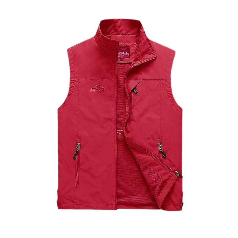 Новая мужская куртка-жилет LOGO Slim Spring Outdoor для рыбалки и фотосъемки (7882)