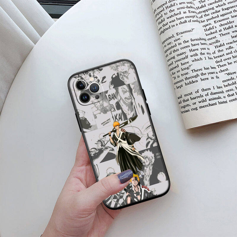 Чехол-бампер MH22 Bleach для iPhone 7 8 11 12 13 14 15 16 17 16E XS Pro Max XR X SE Air