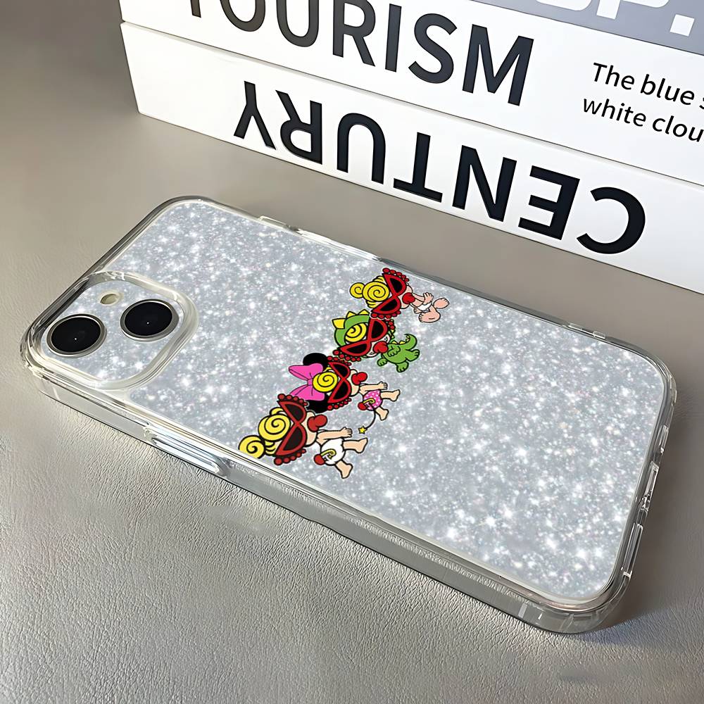 H-Hysteric M-Mini Чехол для телефона для iPhone 16,15,14,13,12,11 Pro,Max,Plus,X,XS,XR,SE,Mini Прозрачный Силиконовый Мягкий