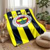 Fenerbahce Theme blanket Soft Flannel Blanket Plush Throw Blanket Cozy Sofa Bed Blanket for Home Decor