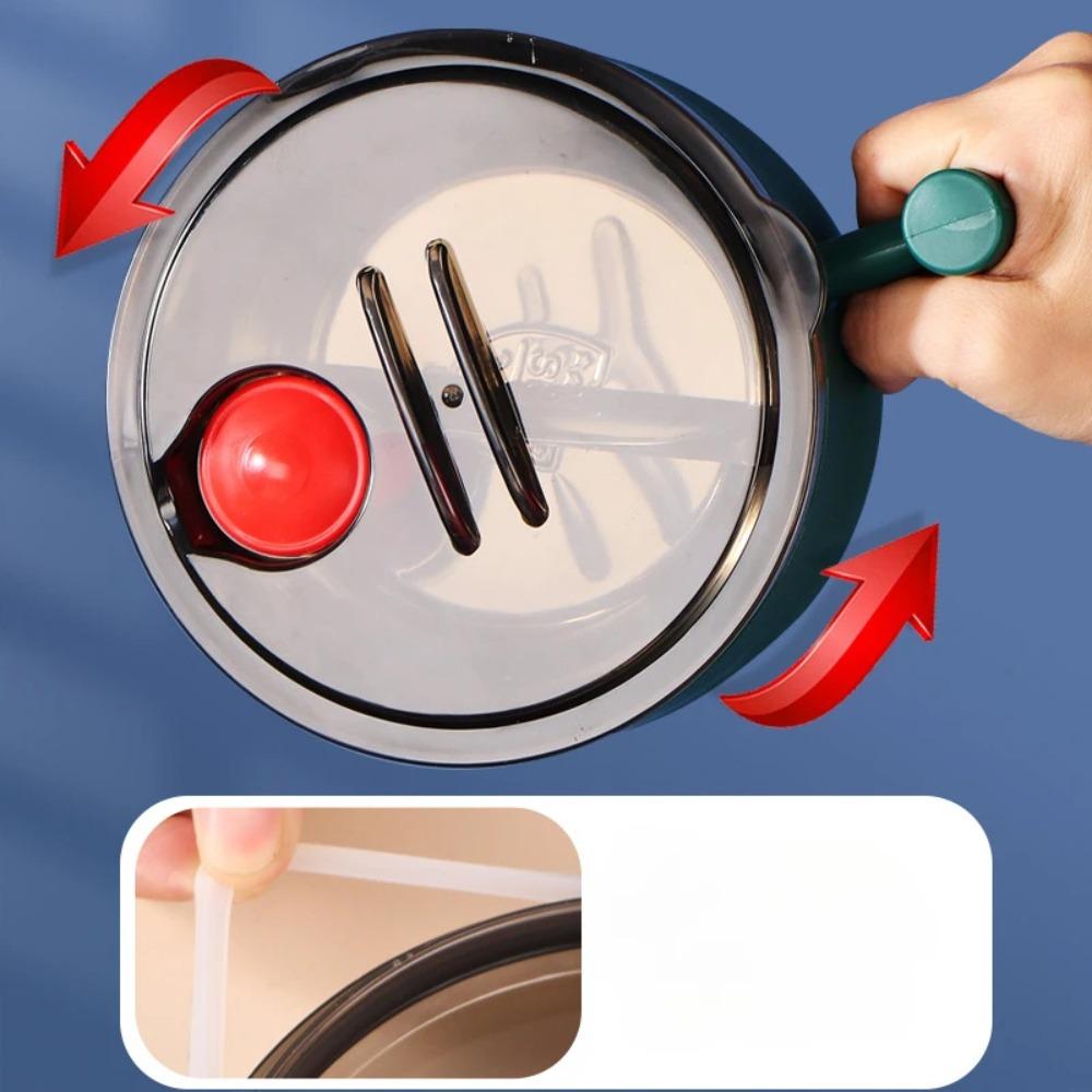 С крышкой миска для лапши быстрого приготовления изолированная коробка для обеда нержавеющая сталь миска для рамена студенческое общежитие