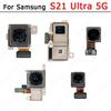 Задняя Передняя Камера Для Samsung Galaxy S21 Ultra 5G G998B G998U Фронтальная Селфи Задняя Задняя Сторона Модуль Камеры Запасные Части