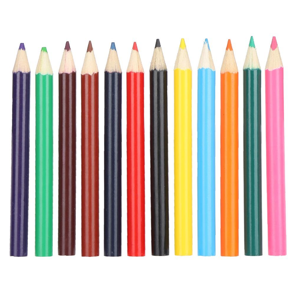 Wood Colored Pencils 12 Colors Sketching Color Pencils Art Pencils Office Casual Doodling