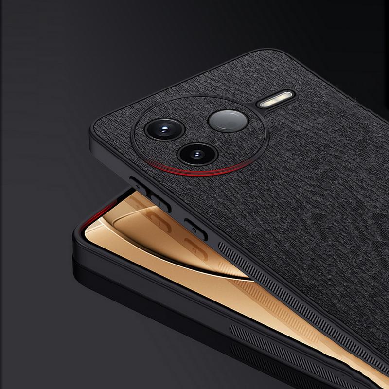 Матовый тонкий чехол для телефона с рисунком дерева для Xiaomi 14T 13T Pro Poco X6 X5 Pro Redmi 14C Note 13 12 11 Pro Роскошная текстура противоударный мягкий бампер из ТПУ