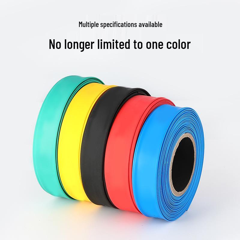 Colored PE Heat Shrink Tubing: 2x Insulating Wire Protection Sleeve