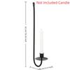 L-Shape Candlestick Holder Minimalism Metal Candle Sconce Party Prop Candle Stand  Wedding Party