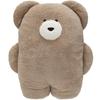 Coolia Warm and Fluffy Extra Large Stuffed Toy Mocha