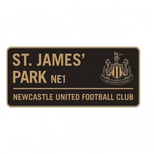 Newcastle United FC Two Tone Street Sign