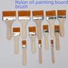 Nylon Hair Oil Painting Brushes Set: 12 Sizes, 5mm Thick Wooden Handles
