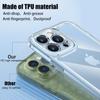 Luxury Shockproof Clear Case For iPhone 15 14 13 12 11 Pro Xs Max Camera Lens Protective For iPhone XR 7 8 Plus Transparent Soft Cover