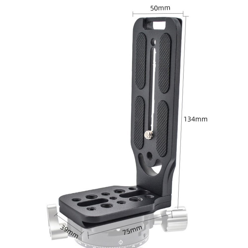 For Sony Fuji Dslr Universal Swiss Vertical Video Camera L Bracket L Plate 1/4 Inch Screw