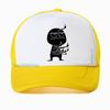 Middle Finger Funny Unisexiac Printed Baseball Cap Unisex Loose Casual Harajuku Hip Hop Mesh Breathable Trucker Hat