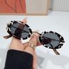 Солнцезащитные очки женские Advanced Sense Uv Protection Oval Small Frame Glasses Sunglasses
