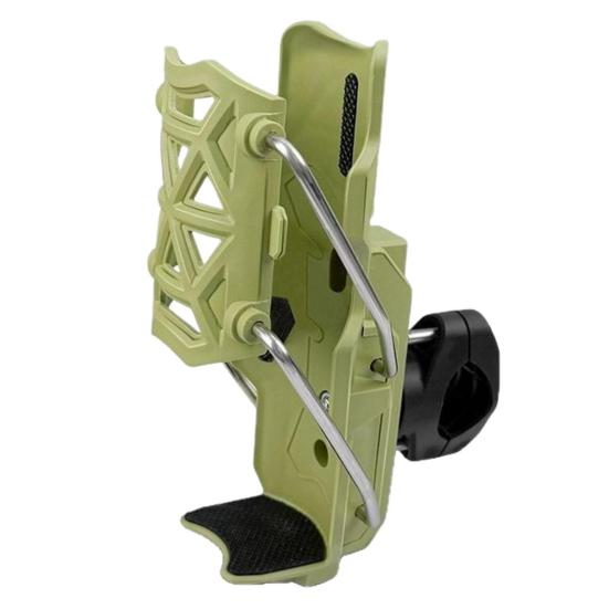 Адаптивный держатель для велосипедной бутылки с водой, автоматический зажим, вращающаяся на 360 градусов клетка для стакана, быстрая установка, подстаканник для велосипеда