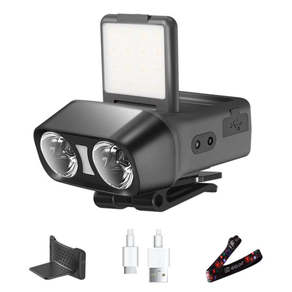Ultra Bright Sensor Headlamp Portable Induction Fishing Headlight Hanging Camping Light  Camping