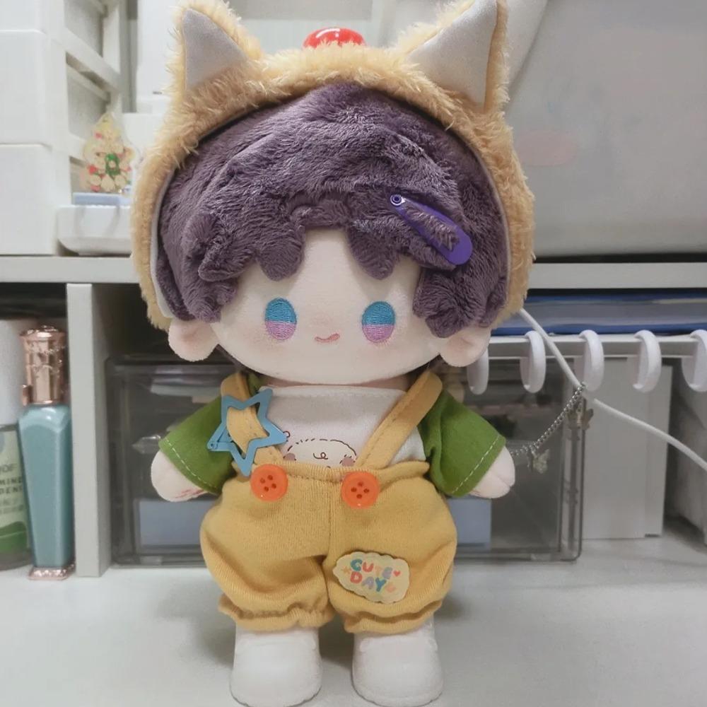 1 set Cartoon Set Cotton Doll's Clothes Bear Hat Plush Doll Clothes Children's Gift