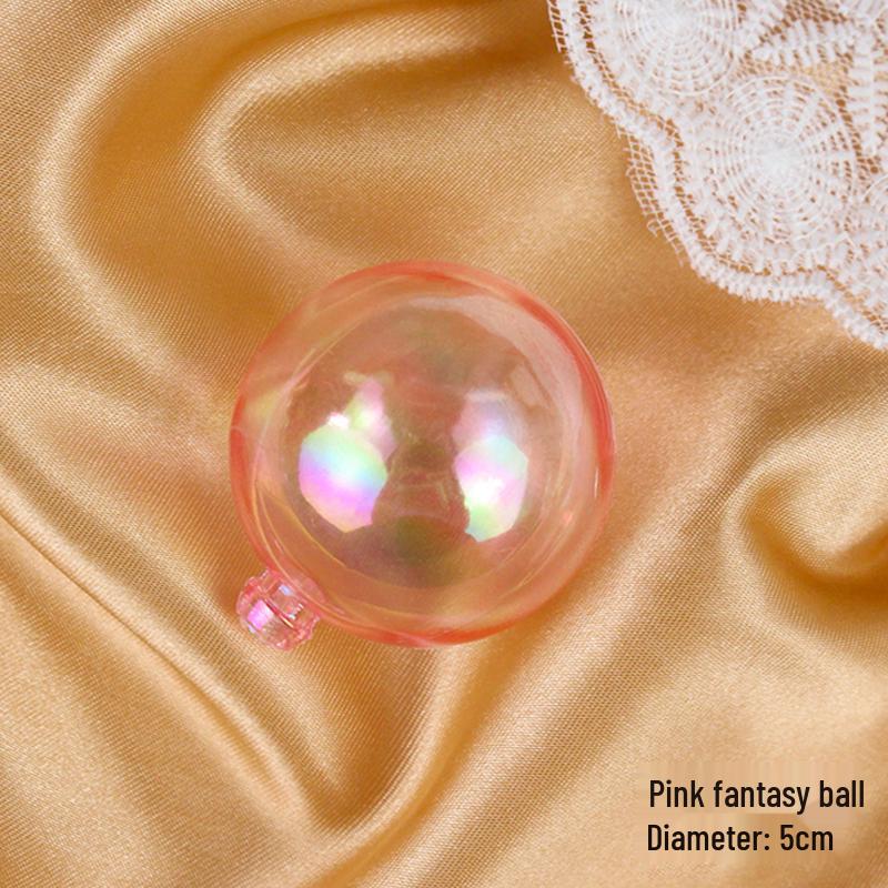 50 радужных шариков-пузырей для украшения торта - Красочные и прозрачные украшения для дня рождения