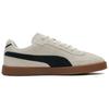 Puma Club II Era Повседневная мода Универсальные Амортизирующие Прочные Легкие Дышащие Низкие Кеды для Скейтбординга Унисекс кроссовки Бежевый Черный 400717-10