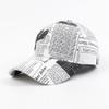 Unisex Newspaper Design Cap Casual Graffiti Printing Baseball Cap Adjustable Hats For Women Men Street Hip Hop Hat