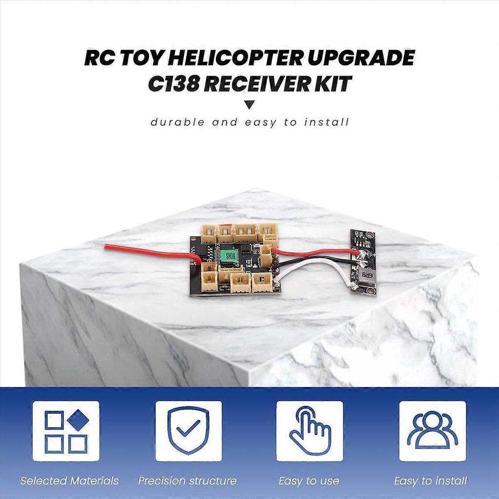 C138 Receiver Kit for RC ERA C138 Bell 206 RC Toy Helicopter Parts