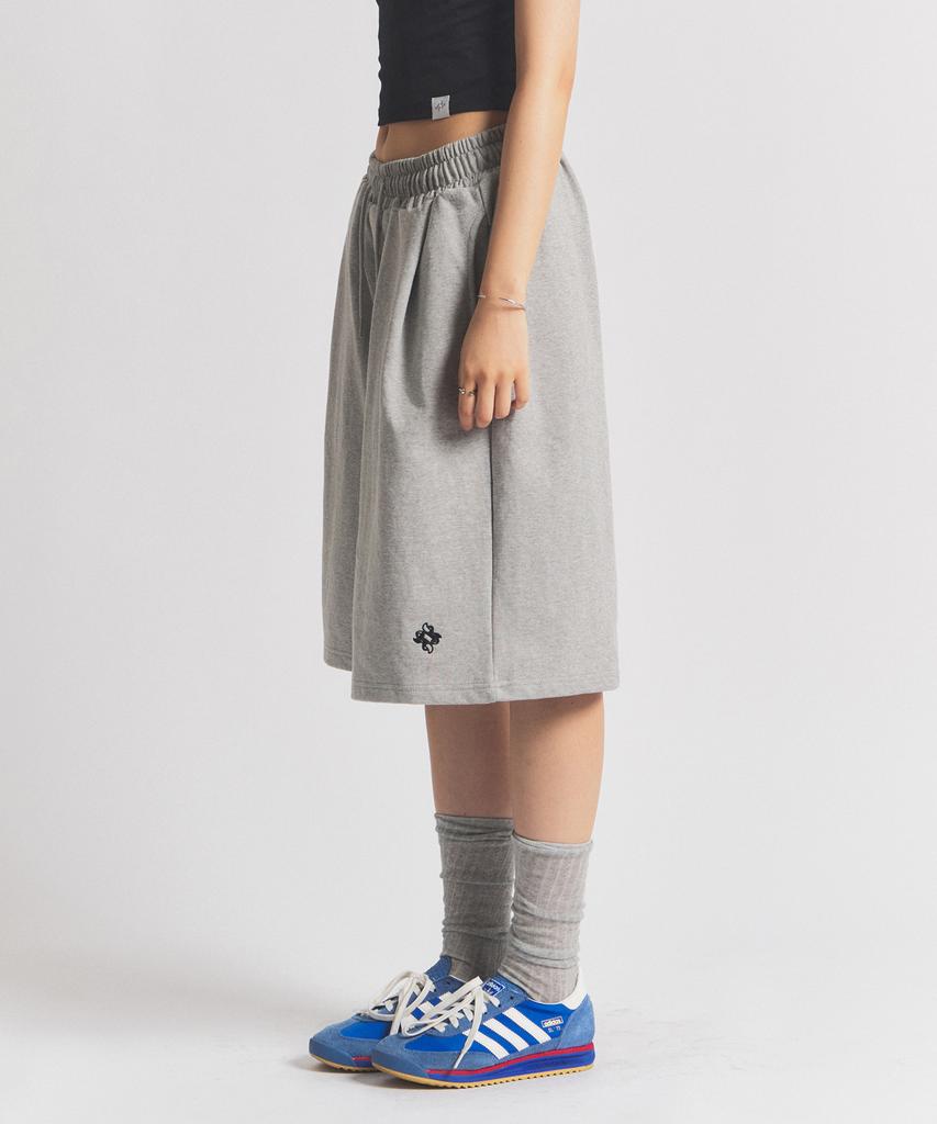 NEALIZE Cotton Bermuda Pants Gray