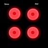4pcs LED 70mm 68mm 64mm 90A Outdoor Inline Skates Roller Wheels Parts Flash Wheel 80mm 76mm 72mm