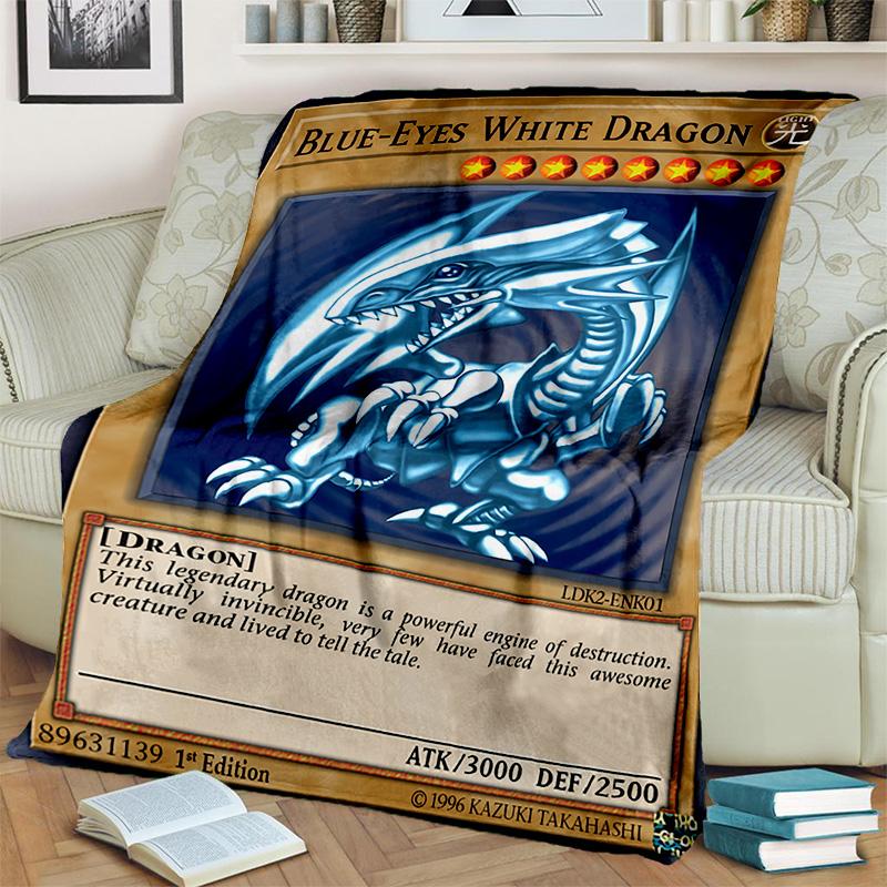 Yu-Gi-Oh MONSTER CARD одеяло с рисунком аниме, мягкое одеяло для дома, спальни, кровати, дивана, пикника, путешествия, офиса, одеяло, детское одеяло