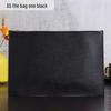 Large Capacity A4 Leather File Bag - Multifunctional Business Office Folder