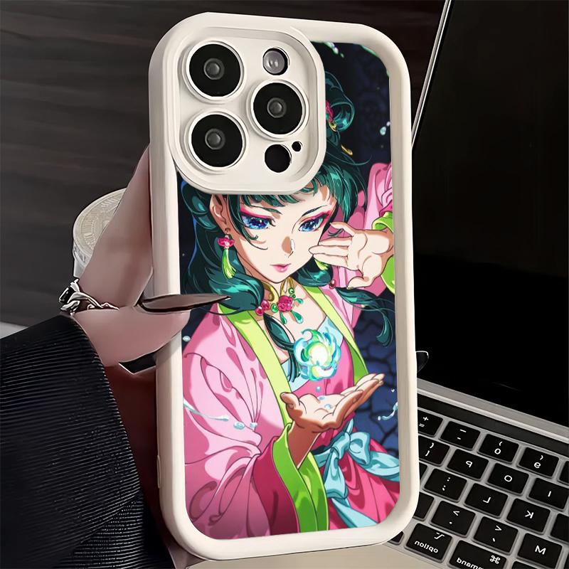 Чехол для телефона iPhone 17 Air 16E 15 16 Pro Max A-Apothecary D-Diaries Maomao Cover 14 Plus 13 12 Mini Мягкий силиконовый Fundas