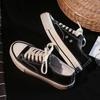 1970s Low-Top Canvas Shoes, Women's Harajuku Street Style Retro Sneakers, Douyin Trend, Summer A07