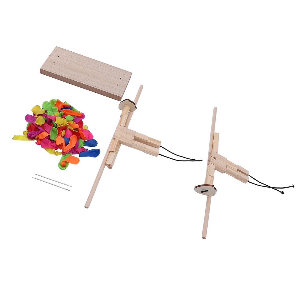 Фехтовальные куклы, увлекательные, интерактивные, сделанные вручную, деревянные, для двух игроков, человек-воздушный шар, битва за игрушки