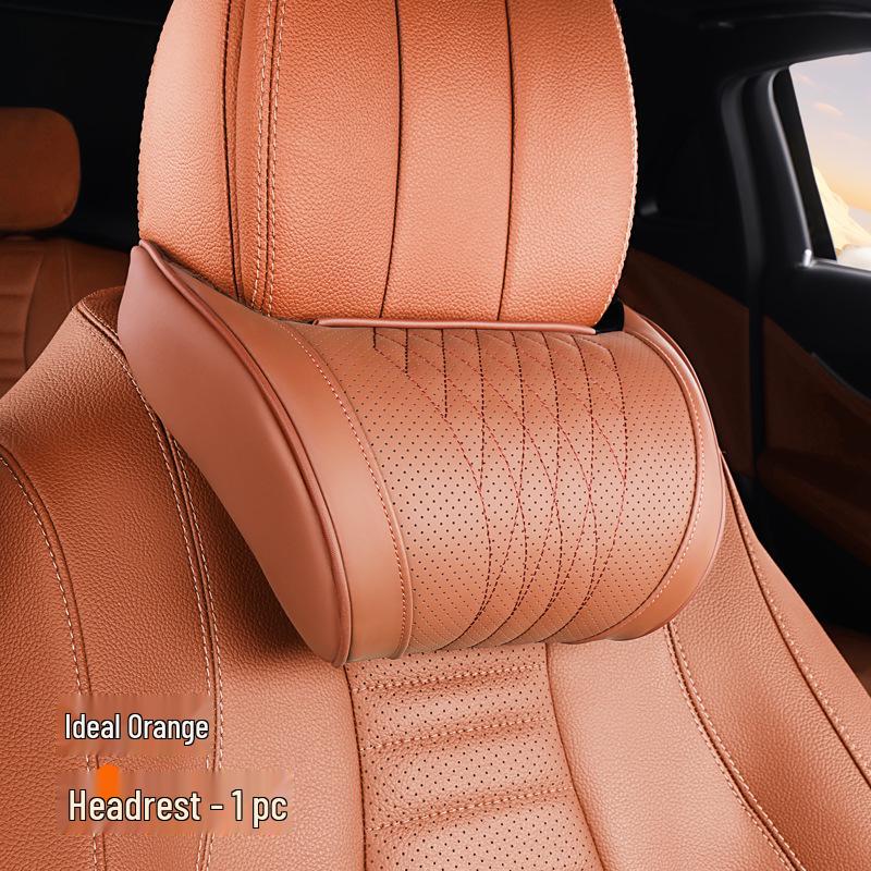 Jordani Premium Memory Foam Car Headrest & Lumbar Support Pillow