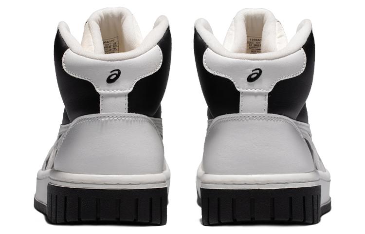 Asics Унисекс Кеды Court Mz Hi на Высокой Платформе Белый/Черный 1203A177-101