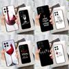 Крутой чехол-футляр для бокала красного вина для Samsung Galaxy M32 M31 M12 M52 M13 M33 M53 M11 M51 M15 M55 M14 M34 M54 M20 M30s