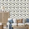 Graduation Wallpaper White and Cream for Living Room and Bedroom 50x1000