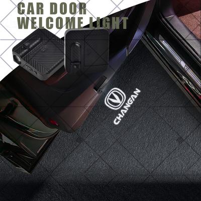 1/2 шт. Для Changan CS55 CS75 Plus UNI-V UNI-K X7 X5 CS35 CS95 Логотип Автомобиля HD Проектор Лампа Светодиодная Дверь Автомобиля Приветственный Свет Аксессуары