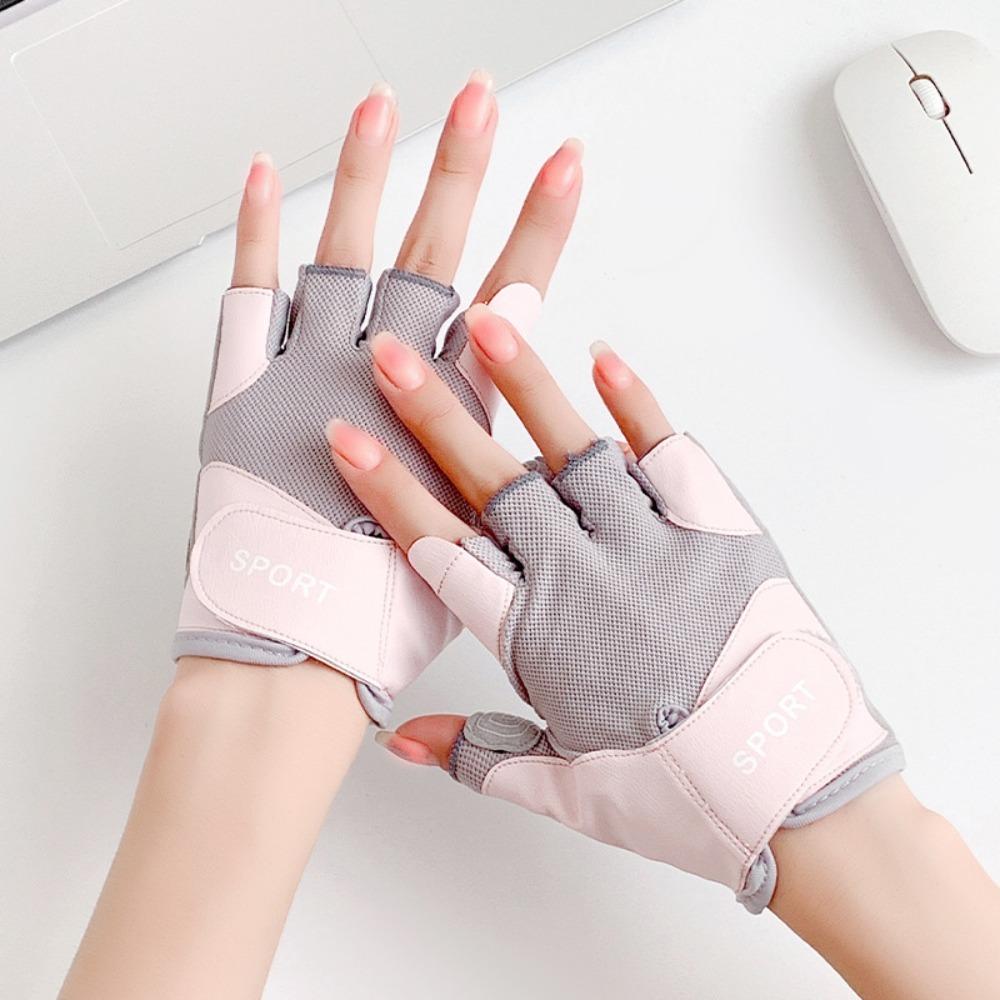 Half Finger Fingerless Gloves Non-Slip Exercise Gloves Quality Fitness Gloves Men