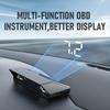 Автомобильный проекционный дисплей цифровой OBD Hud многофункциональный автомобильный прибор спидометр сигнализация превышения скорости двойной HD экран