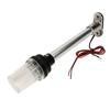 10in Boat Anchor Light Polygon 360 Degree All Round LED Stern Pole Light for Marine Yacht Ships Fishing Boats