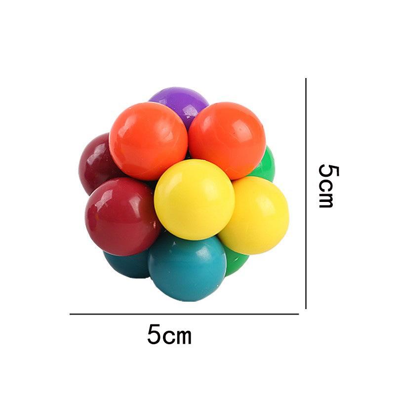 New Unique 3D Puzzle Bead Ball - Colored Versatile Decompression Toy For Stress Relief