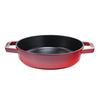 Staub Two Handed Frying Pan 20cm Round Skillet Cherry Cast Enamel 12232006 1004865 40511-661-0 [Item]