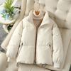 Korean Style Short Winter Cotton Jacket New Bread Coat Thickened Cotton Padded Outwear
