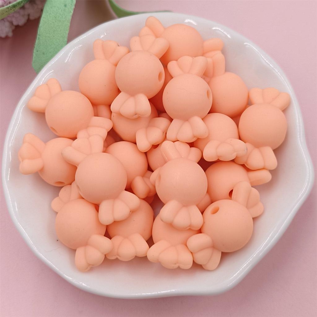 Новые браслеты для изготовления ювелирных изделий, конфетные бусины, 20 шт., свободные резиновые бусины, 21*11 мм, ожерелье, сделай сам