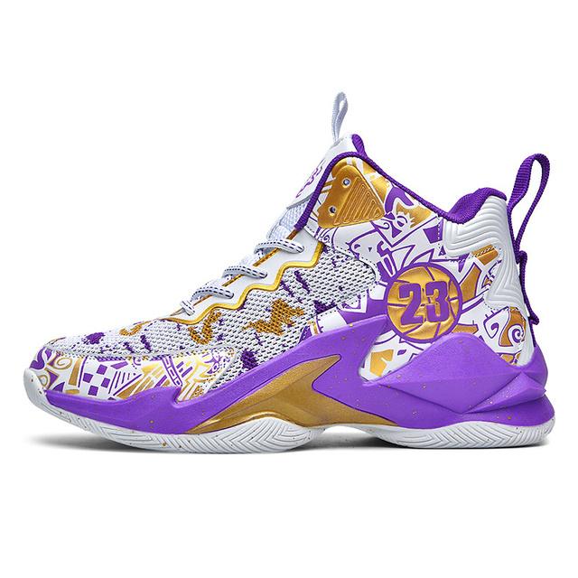 Мужская спортивная обувь. Брендовые профессиональные мужские баскетбольные кроссовки. Баскетбольные кроссовки. Нескользящие дышащие женские баскетбольные бутсы с высоким берцем.