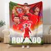 1pc Soccer 7 (4) Blanket, Gift, for Men and Women, Soft Blanket, Good for Sofa Bed Couch Travel, Lightweight Flannel Blanket